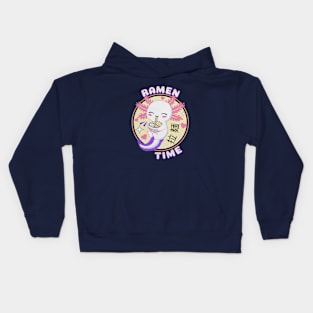 Axolotl Ramen Time Kids Hoodie